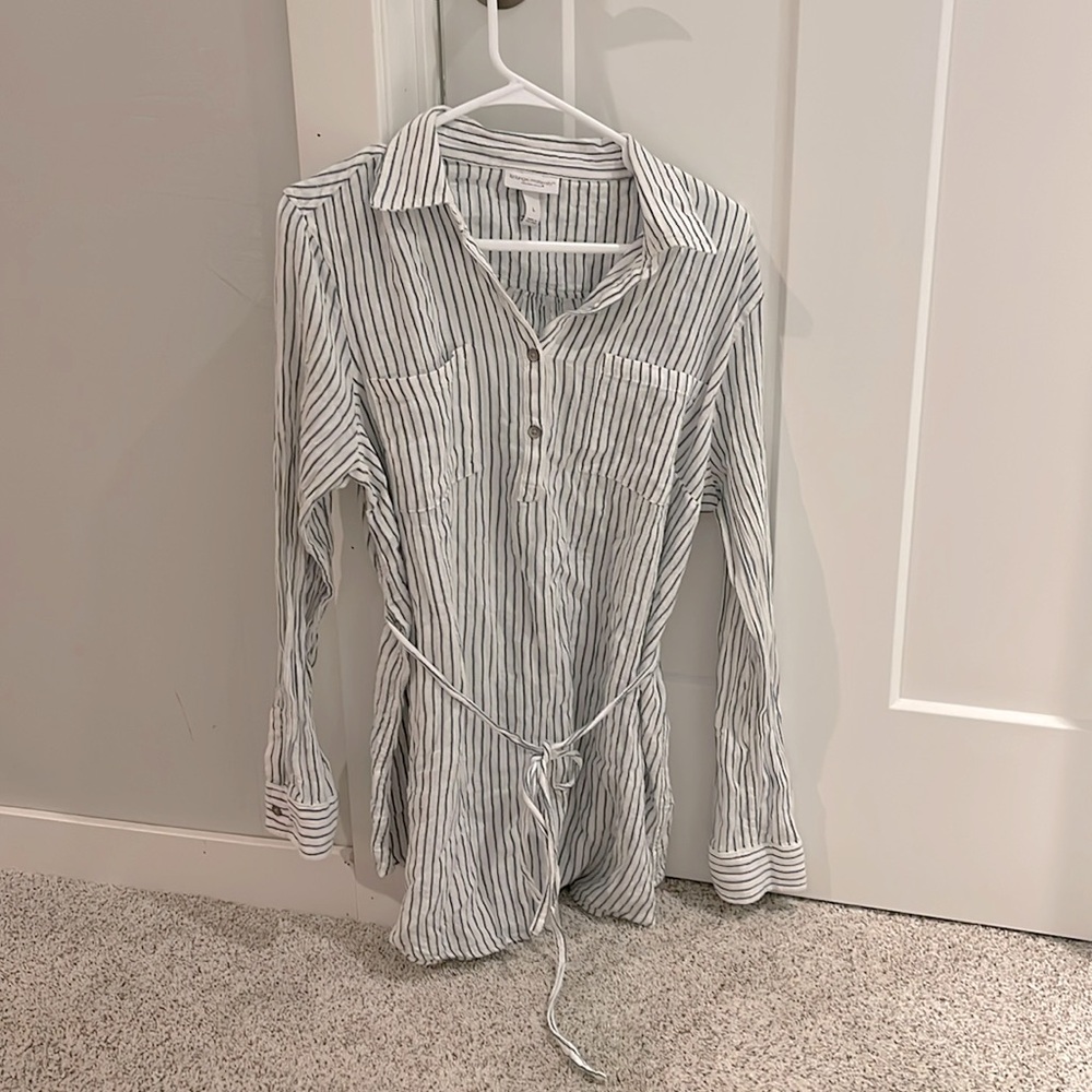 Long Sleeve Maternity Top, Size Large